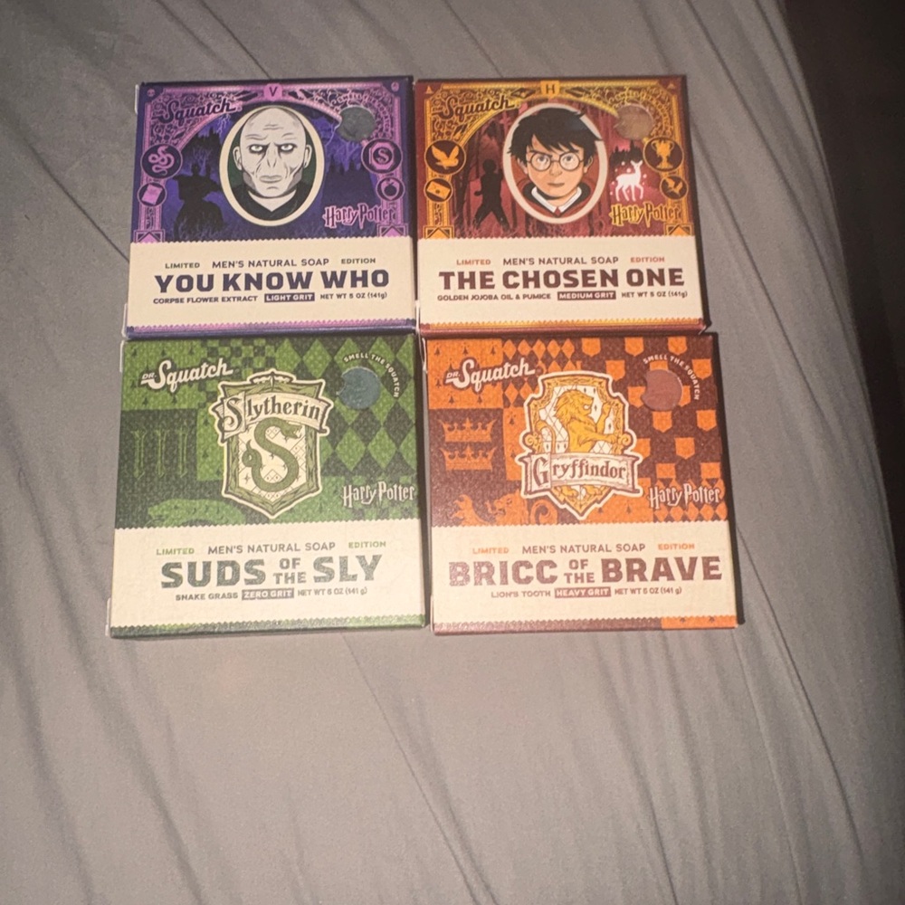Dr. Squatch Harry Potter Soap Set - Multicolor